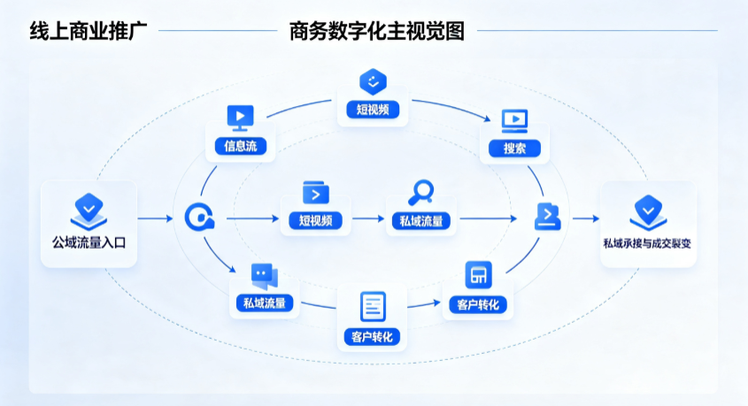 壶关县线上商业推广怎么做？全域流量闭环搭建与低成本转化实战指南